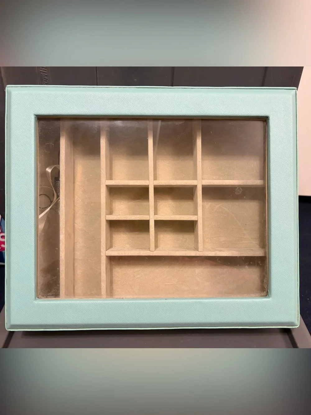 Tuscan Design Tiffany Blue Jewelry Organizer